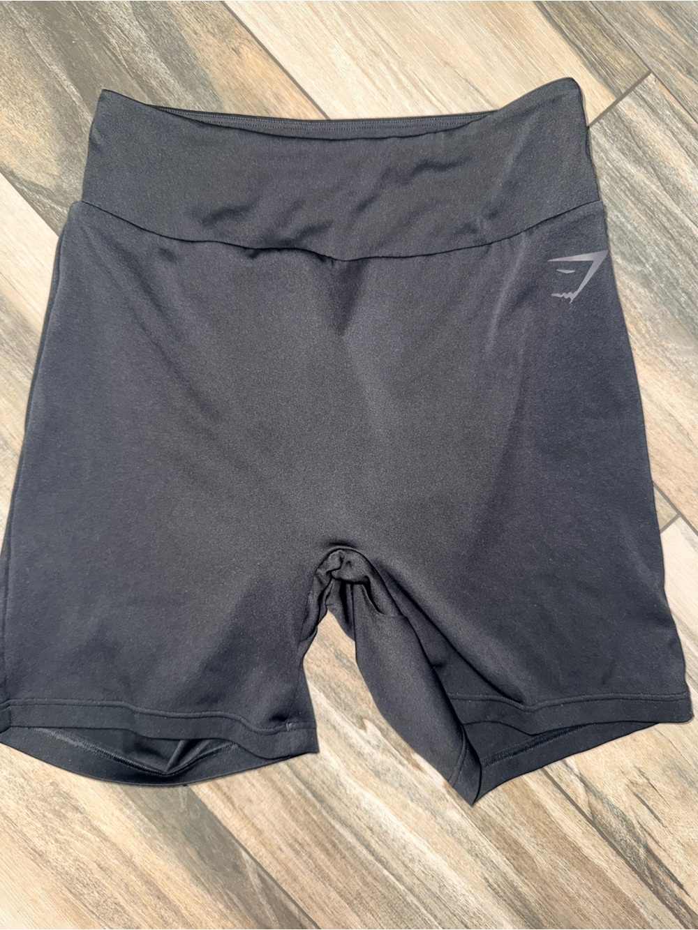 Gymshark High-Rise Black Women's Training Shorts Butt scrunch